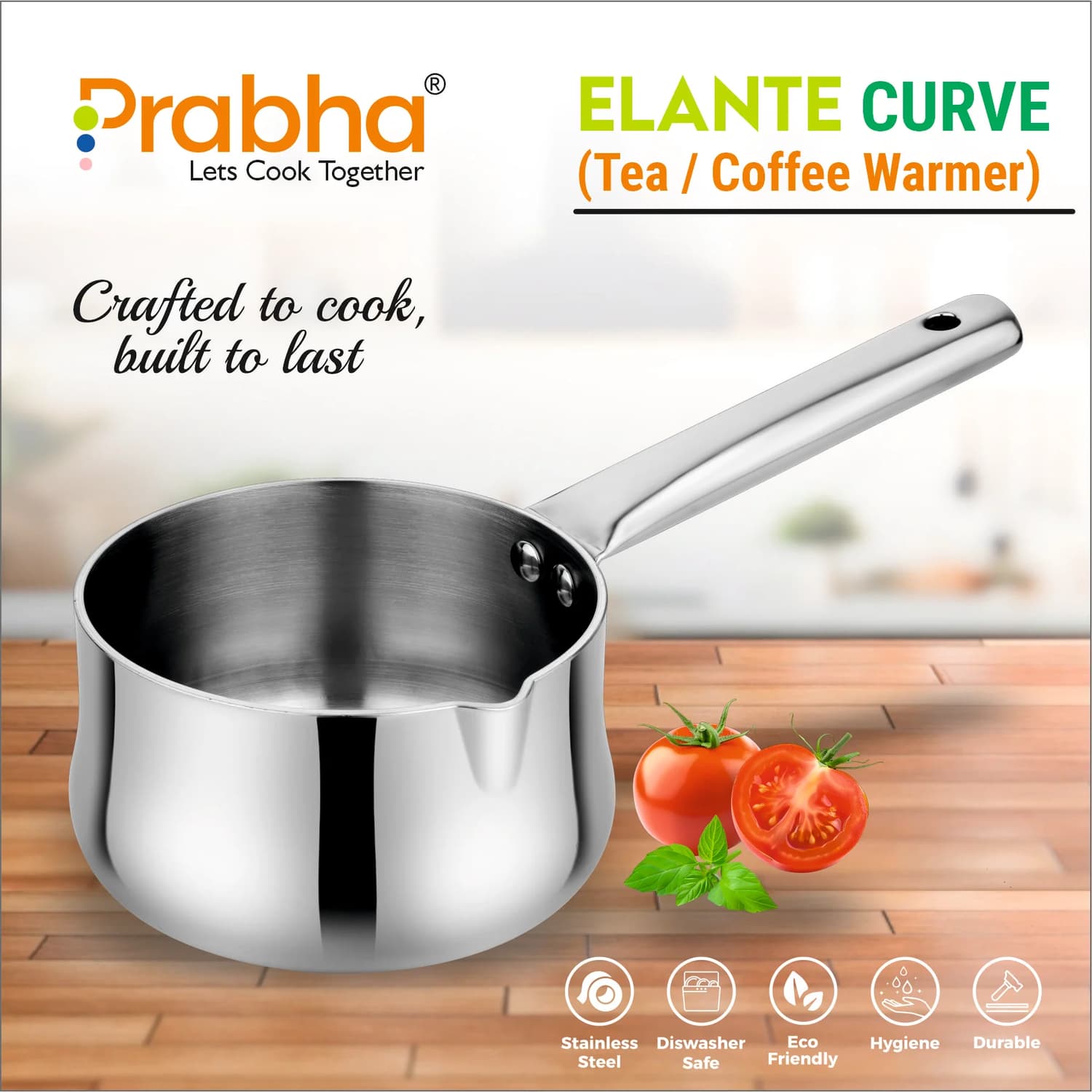 ELANTE TRIPLY CURVE SAUCEPAN - 14 CM(14cm) - Image 4