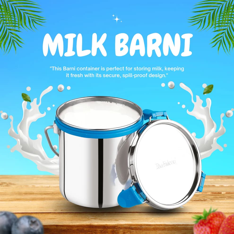 Falcon Barni Milk Container 2200ml(2200ml) - Image 8