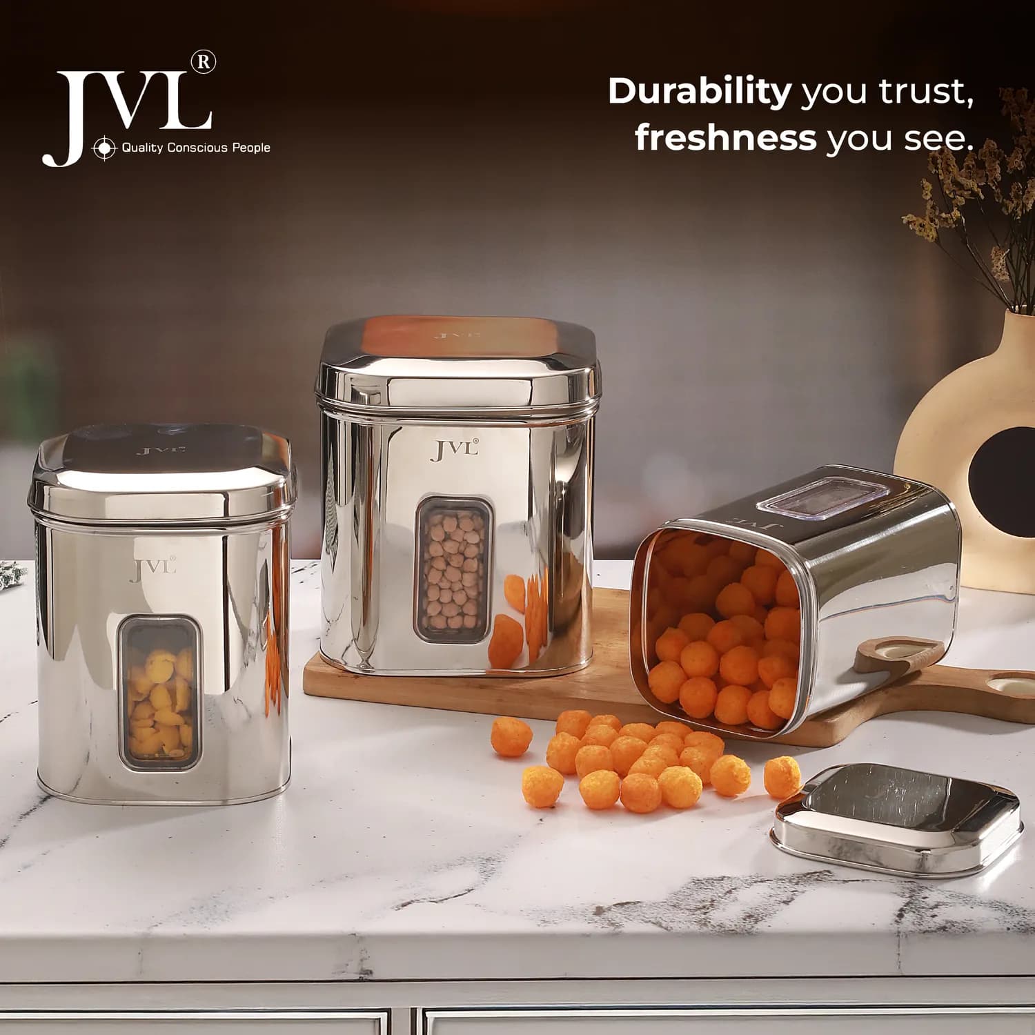 Flossy Window Canister 2500 ml(2500 ml) - Image 2